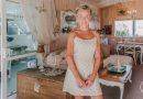 Seną garažą ji pavertė shabby chic stiliaus svajonių namu!
