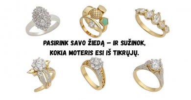 Žiedas, kurį pasirinksi, atskleis, kokia esi moteris