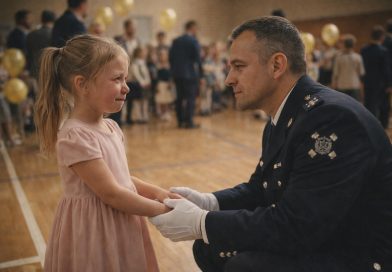 „Mano dukrą išjuokė už tai, kad ji atėjo į mokyklos Tėvo dienos šventę VIENA — kol į salę neįžengė dvylika ugniagesių.”