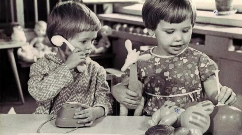 Štai tokie buvo vaikų darželiai, į kuriuos ėjo mūsų mamos ir močiutės