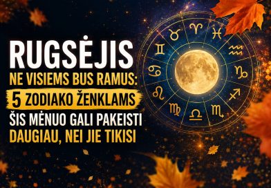 Rugsėjo horoskopas visiems Zodiako ženklams: 5 ženklams prasideda ypatingas laikotarpis