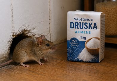 Atsikratome žiurkių ir pelių be chemikalų: paprastas būdas, kurį verta išbandyti