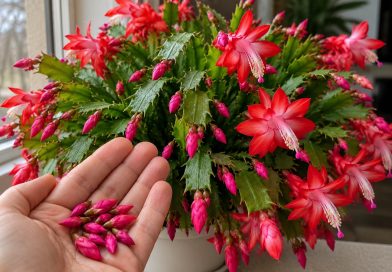 3 priežastys, kodėl jūsų kalėdinis kaktusas (Schlumbergera) pradėjo mesti pumpurus – ir ką dabar daryti